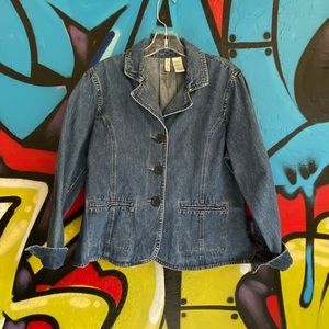 Vintage Bill Blass Denim Blazer